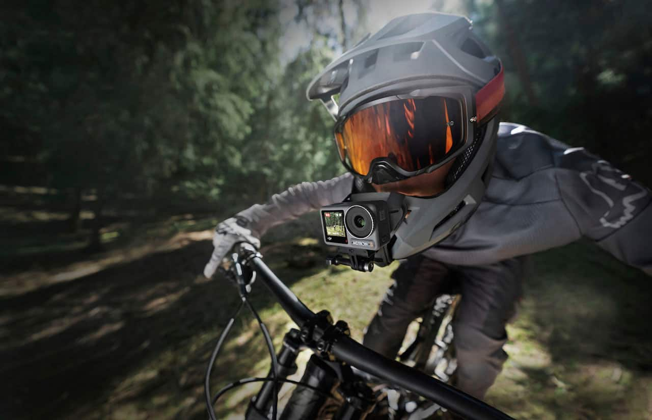 DJI Osmo Action 3 action cam boosts sensor size, battery life &  cold-weather performance - Bikerumor