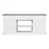 Alt View 6. Ihomeadore - 68" TV Stand with Open Storage Shelves and Cabinets Media Console for TVs up to 78" - Gray.