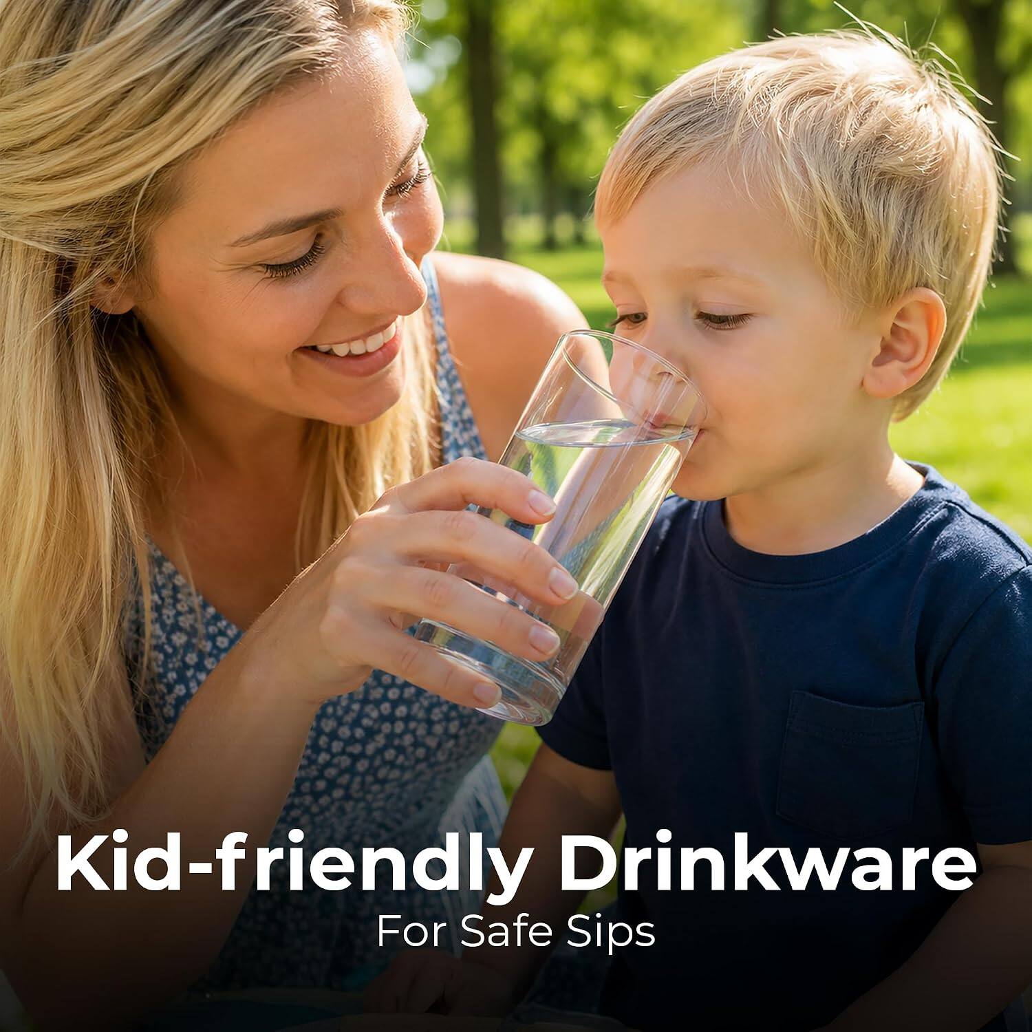 Kid-friendly Drinkware  
For Safe Sips