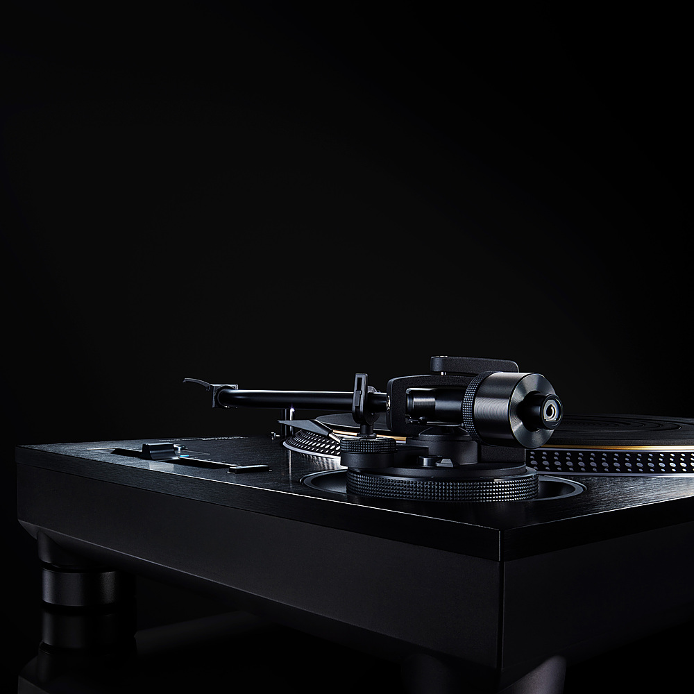 Back View: Technics - Grand Class Direct Drive Turntable System - Black