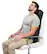 Alt View 16. iHome - SHIATSUMASSAGE LOUNGER Deep Tissue Back Massager with Heat - Black/Yellow.