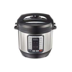 Hamilton Beach - QuikCook Multifunction 8 Quart Pressure Cooker - STAINLESS STEEL - Angle_Zoom