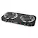 Angle. Proctor Silex - Electric Double Burner Cooktop with Adjustable Temperature - BLACK.