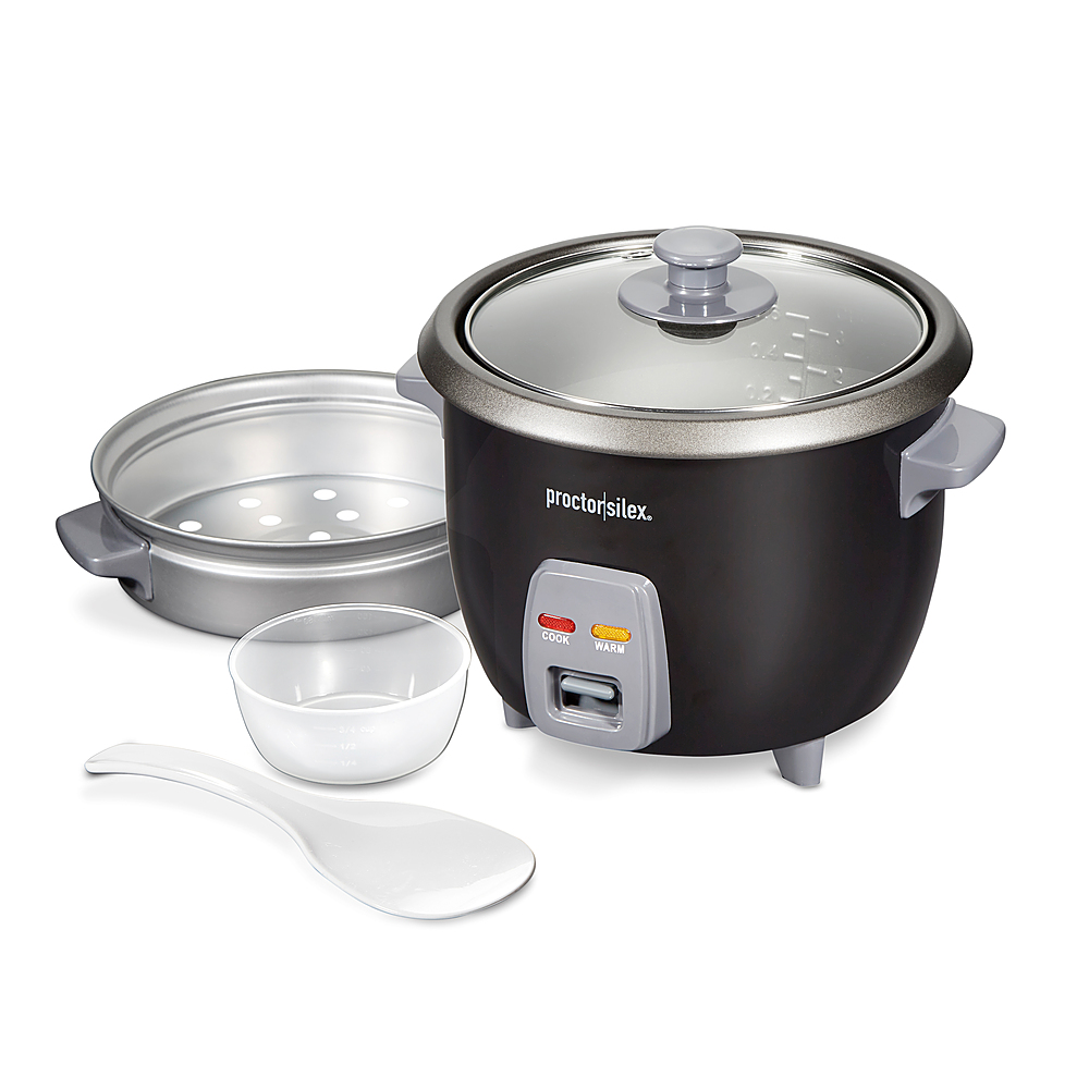 Best Buy: SPT 4-Cup Rice Cooker Silver/Black SC-0800S