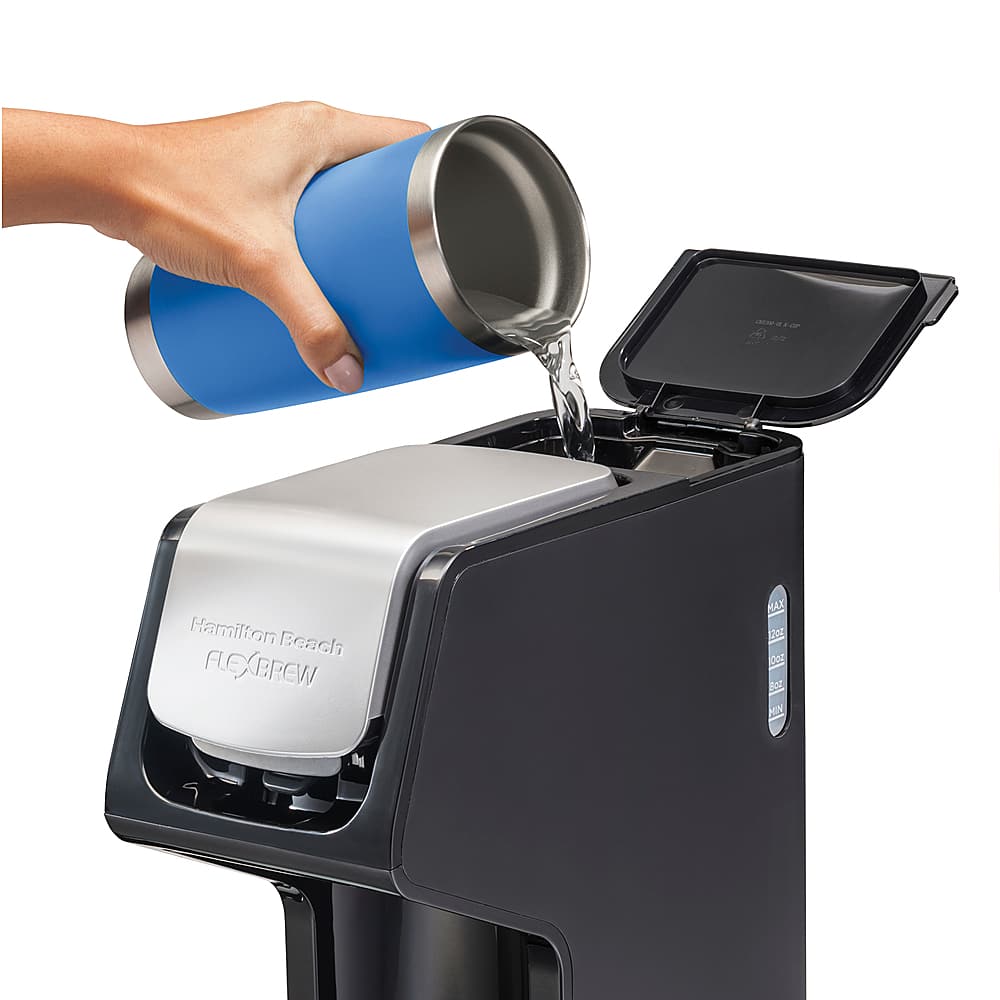 Alt View 12. Hamilton Beach - FlexBrew Single-Serve Coffee Maker - Black.