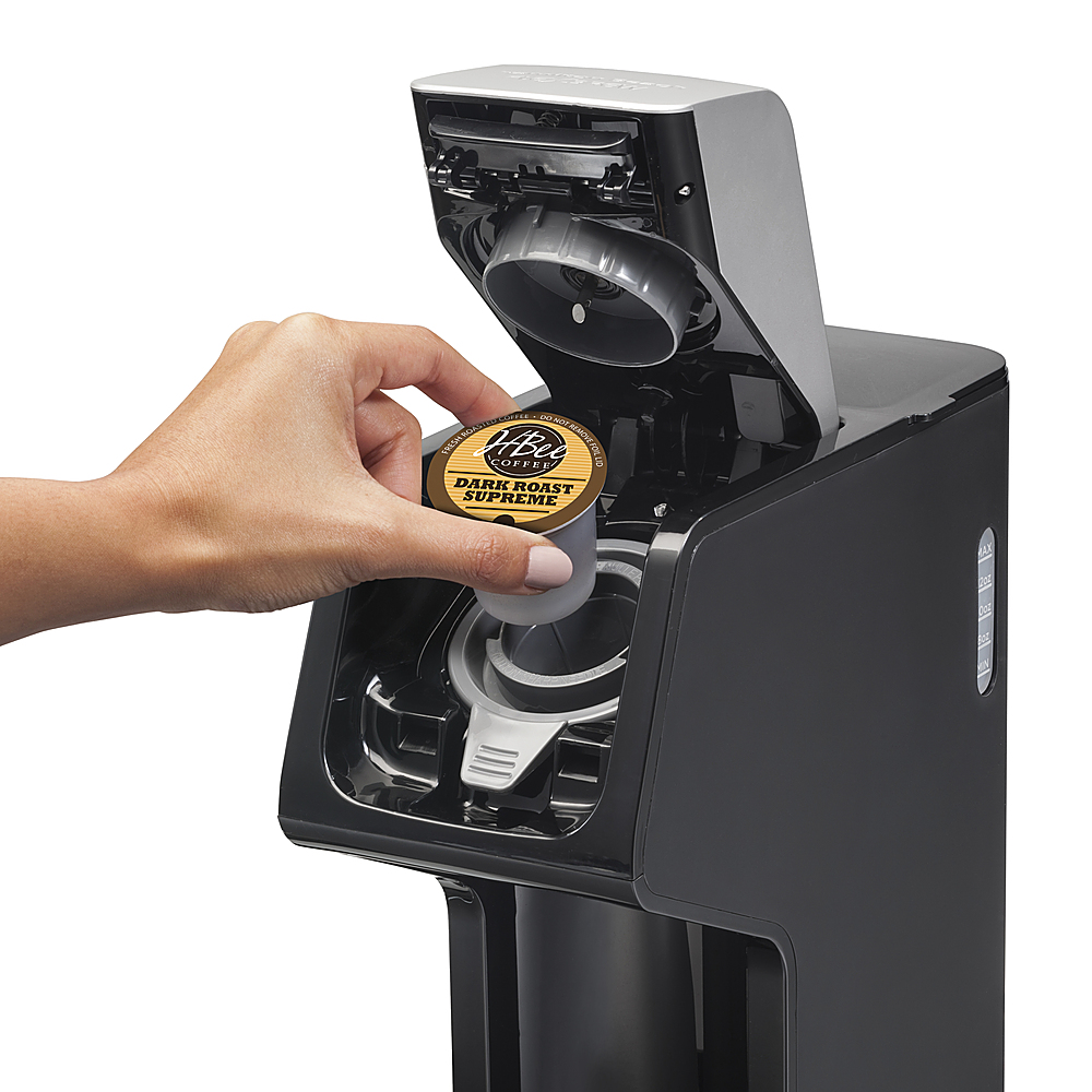 Best Buy: Hamilton Beach FlexBrew Single-Serve Coffee Maker with Removable  Reservoir Black 49948