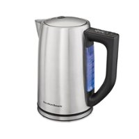Hamilton Beach - Variable Temperature Electric Kettle - STAINLESS STEEL - Front_Zoom