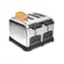 Alt View 11. Hamilton Beach - Classic 4 Slice Toaster with Sure-Toast Technology - Stainless Steel.