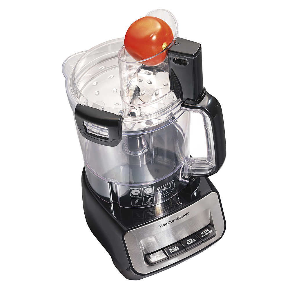 Best Buy: Hamilton Beach Stack and Snap 14 Cup Duo Food Processor BLACK  70585