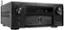 Left. Denon - AVR-A1H (150W X 15) 15.4-Ch. with HEOS and Dolby Atmos 8K Ultra HD HDF Compatible AV Home Theater Receiver with Alexa - Black.
