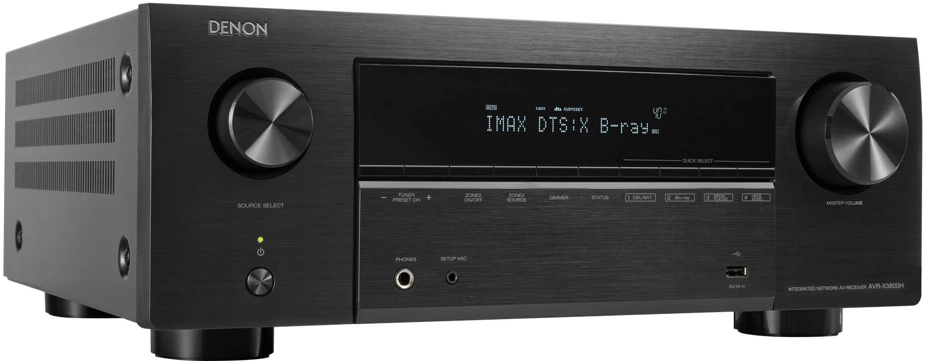 Denon AVR-X6800H 140W 11.4-Ch. Home Theater AV Receiver Black AVRX6800H -  Best Buy