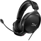 Front. HyperX - Cloud Stinger 2 Wired Gaming Headset for PC - Black.