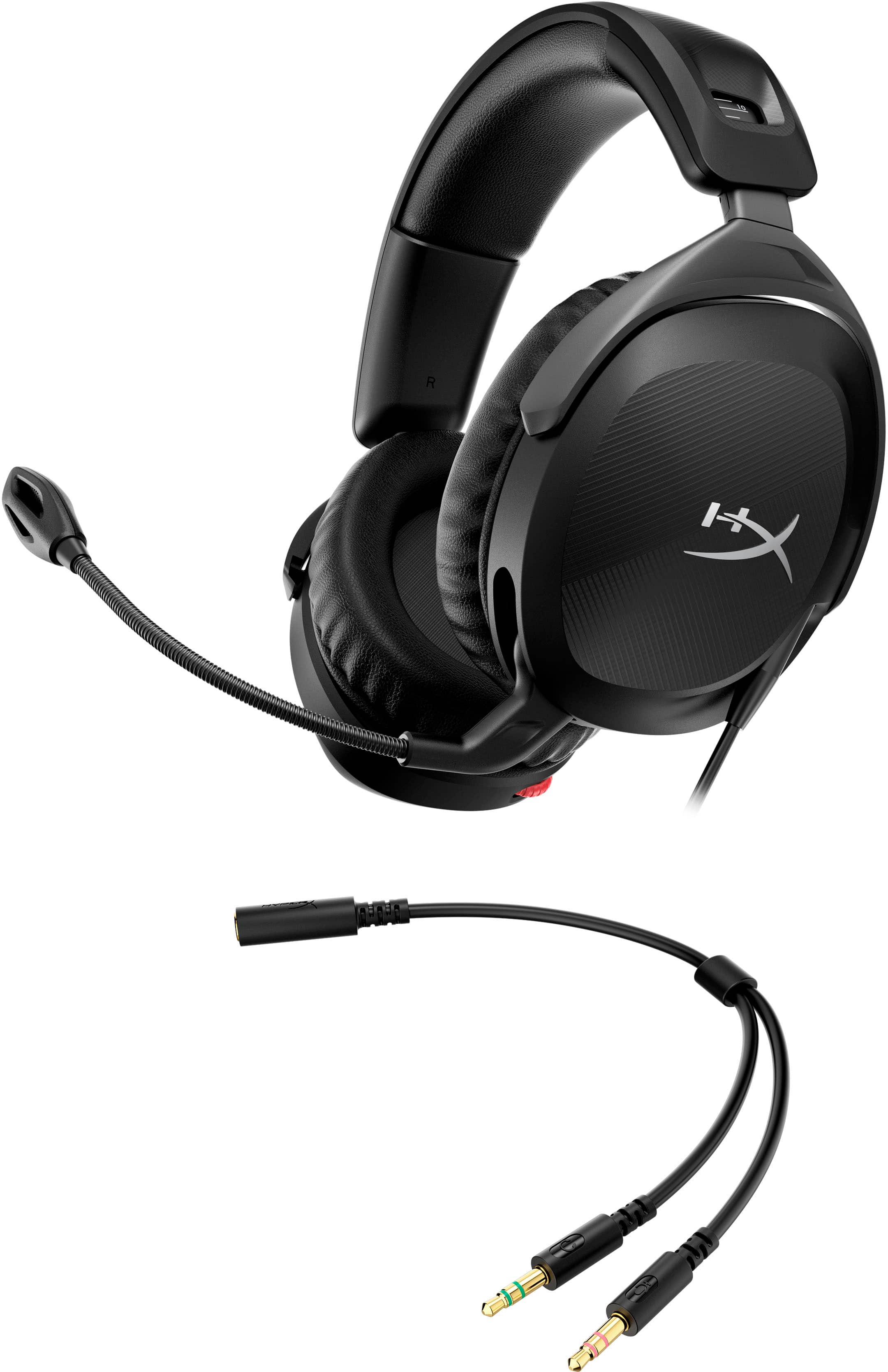 Alt View 17. HyperX - Cloud Stinger 2 Wired Gaming Headset for PC - Black.