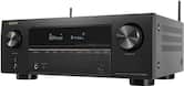 Denon - AVR-X2800H (95W X 7) 7.2-Ch. with HEOS and Dolby Atmos 8K Ultra HD HDR Compatible AV Home Theater Receiver with Alexa - Black
