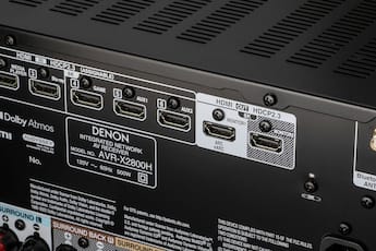 Denon AVR X2800H (95W X 7) 7.2 Ch. with HEOS and Dolby Atmos 8K Denon AVR X2800H (95W X 7) 7.2 Ch. with HEOS and Dolby Atmos 8K