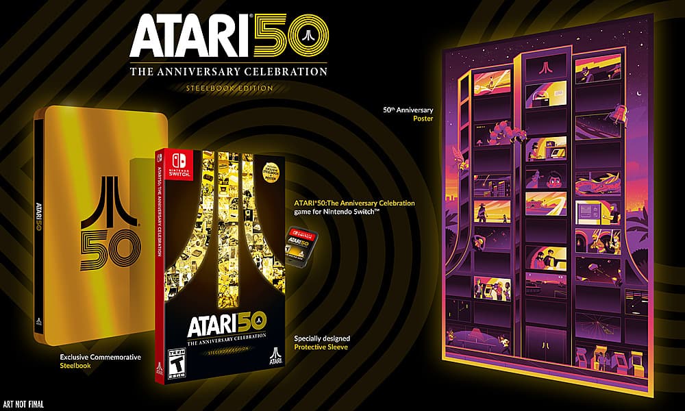 Atari 50: The Anniversary Celebration Collector's Edition Nintendo ...