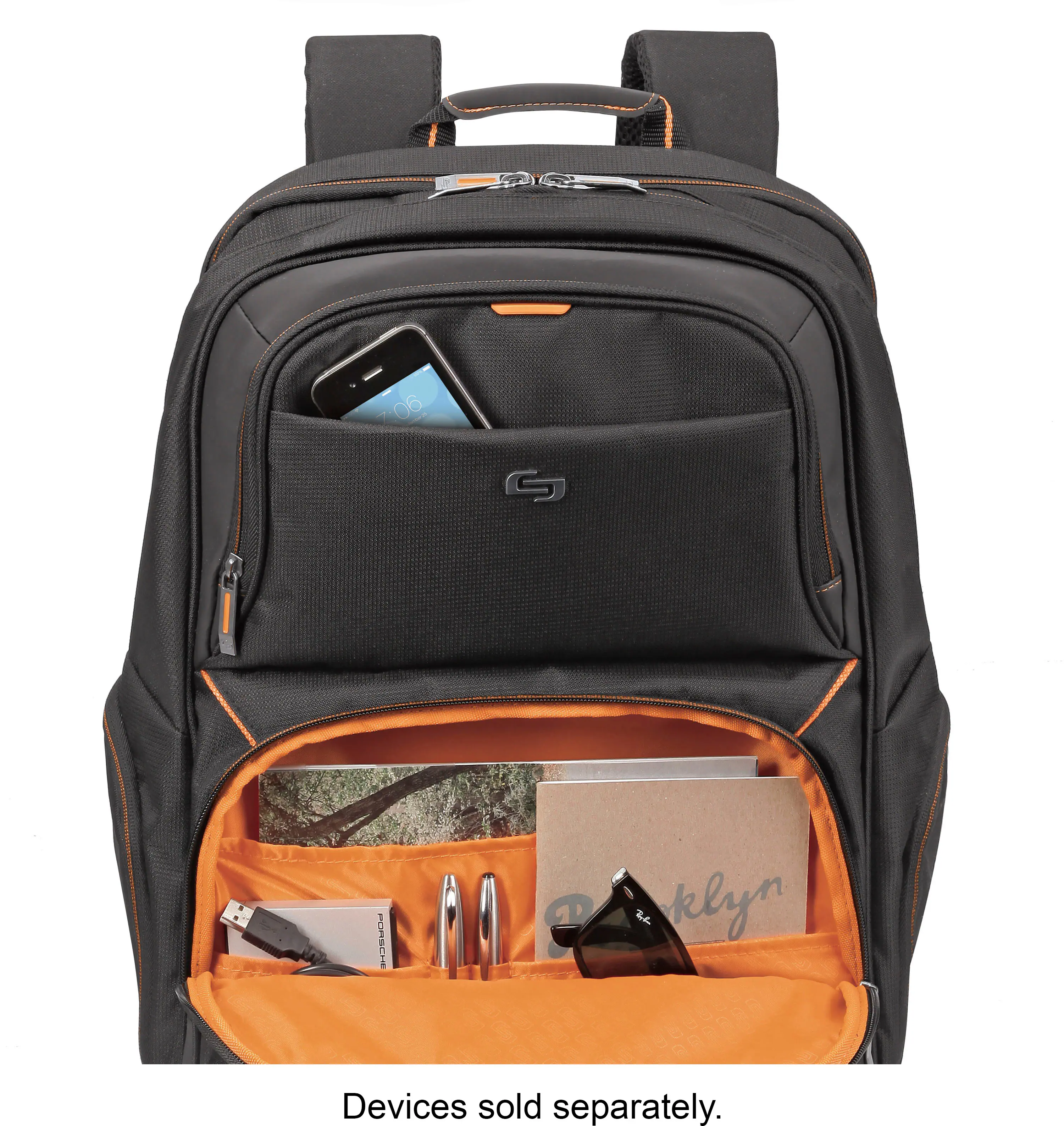 Alt View 13. Solo New York - Ambition Urban 17.3" Backpack - Black.