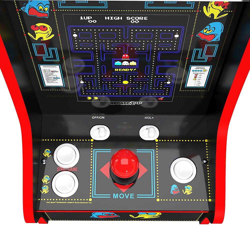 Arcade1up pac man countercade deals best buy arcade games