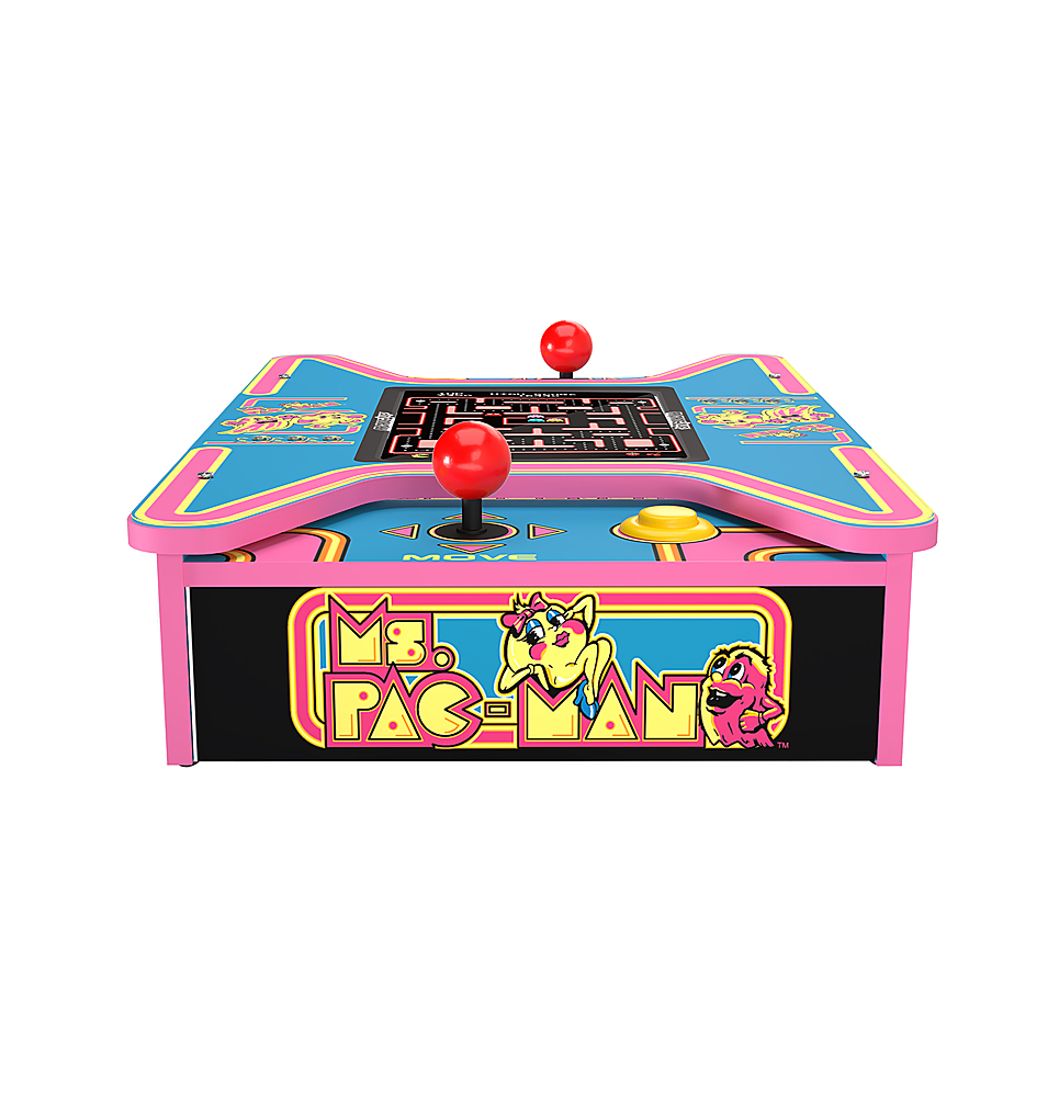 Best Buy: Arcade1Up Ms. Pac-Man Head-to-Head Countercade 2-player