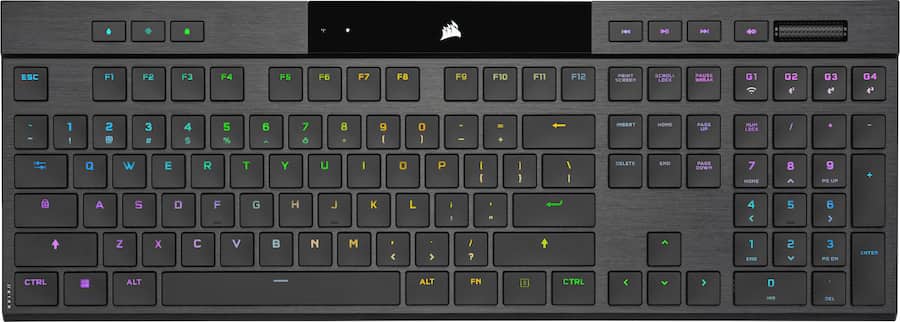 CORSAIR K100 Air Wireless Full Size Bluetooth RGB Mechanical CORSAIR K100 Air Wireless Full Size Bluetooth RGB Mechanical