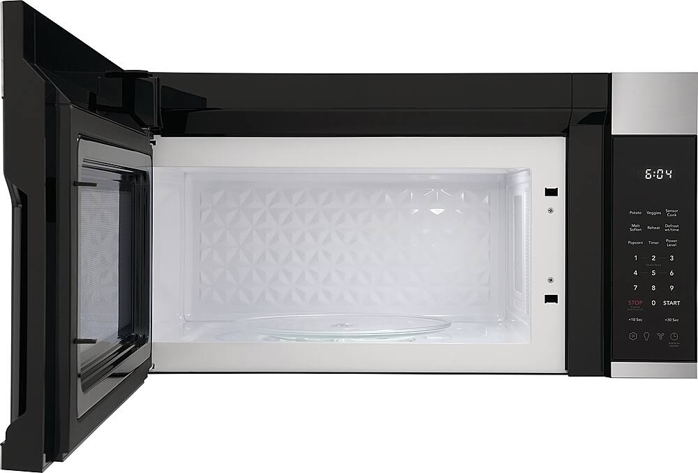 Alt View 11. Frigidaire - 1.8 Cu. Ft. Over-The-Range Microwave - Stainless Steel.