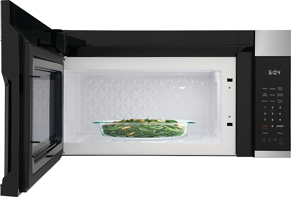Alt View 13. Frigidaire - 1.8 Cu. Ft. Over-The-Range Microwave - Stainless Steel.