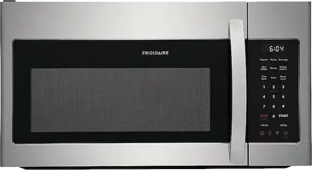 Front. Frigidaire - 1.8 Cu. Ft. Over-The-Range Microwave - Stainless Steel.