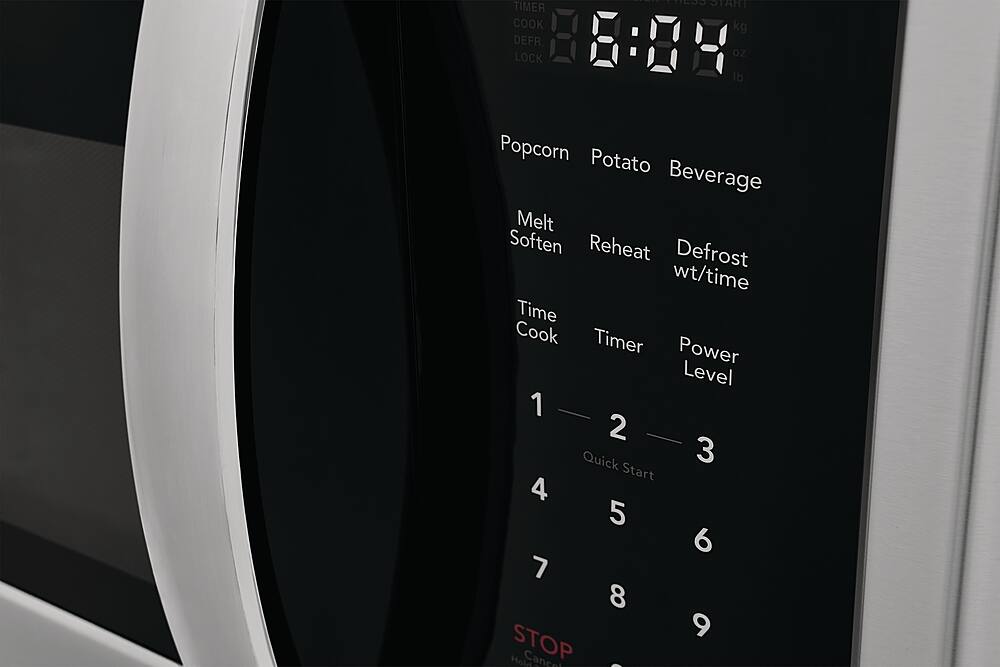 Alt View 11. Frigidaire - 1.8 Cu. Ft. Over-The-Range Microwave - Stainless Steel.