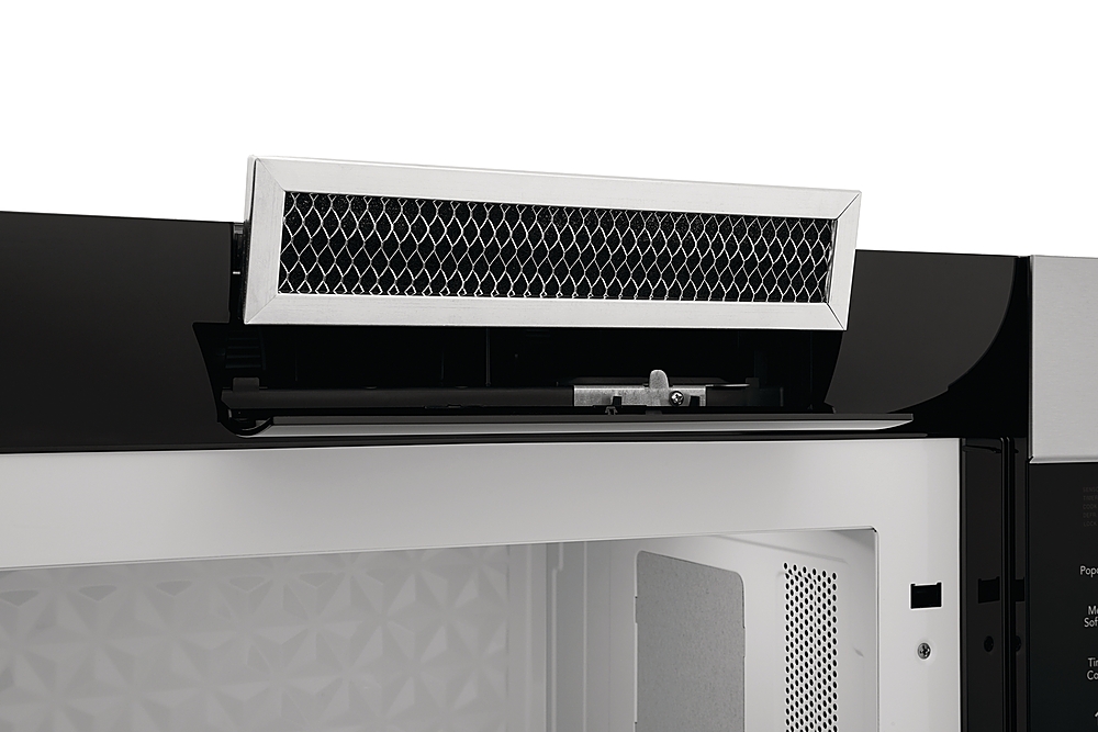 Alt View 12. Frigidaire - 1.8 Cu. Ft. Over-The-Range Microwave - Stainless Steel.