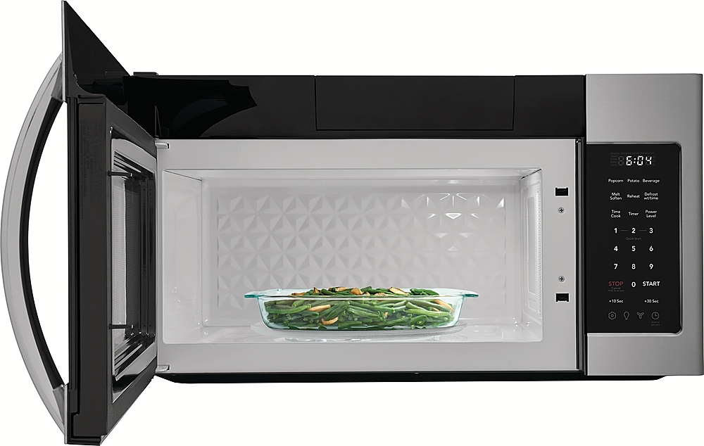 Alt View 14. Frigidaire - 1.8 Cu. Ft. Over-The-Range Microwave - Stainless Steel.