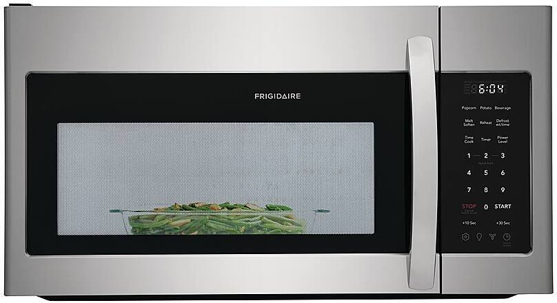 Alt View 15. Frigidaire - 1.8 Cu. Ft. Over-The-Range Microwave - Stainless Steel.