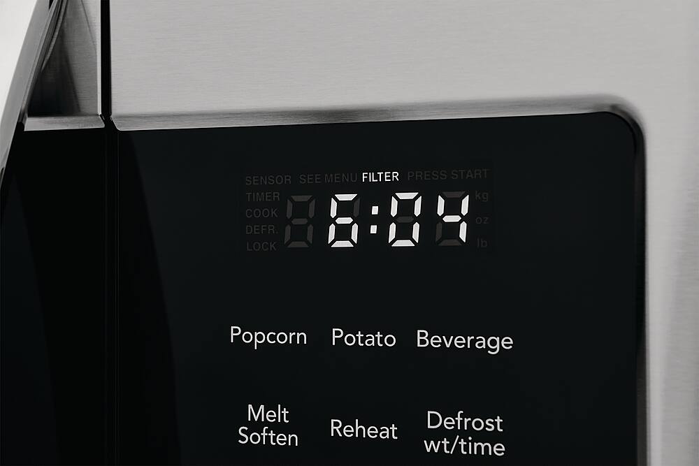 Alt View 16. Frigidaire - 1.8 Cu. Ft. Over-The-Range Microwave - Stainless Steel.