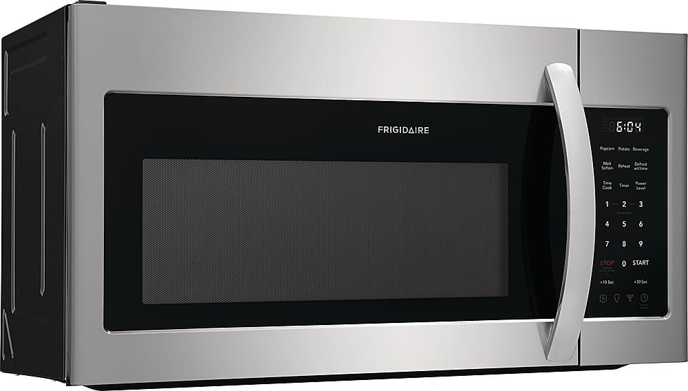 Left. Frigidaire - 1.8 Cu. Ft. Over-The-Range Microwave - Stainless Steel.