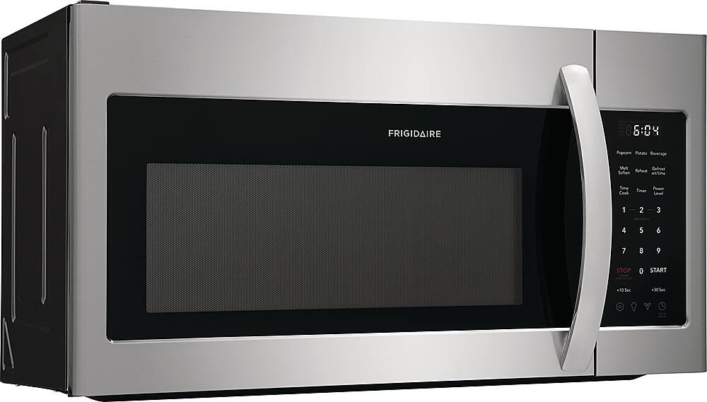 Left. Frigidaire - 1.8 Cu. Ft. Over-The-Range Microwave - Stainless Steel.