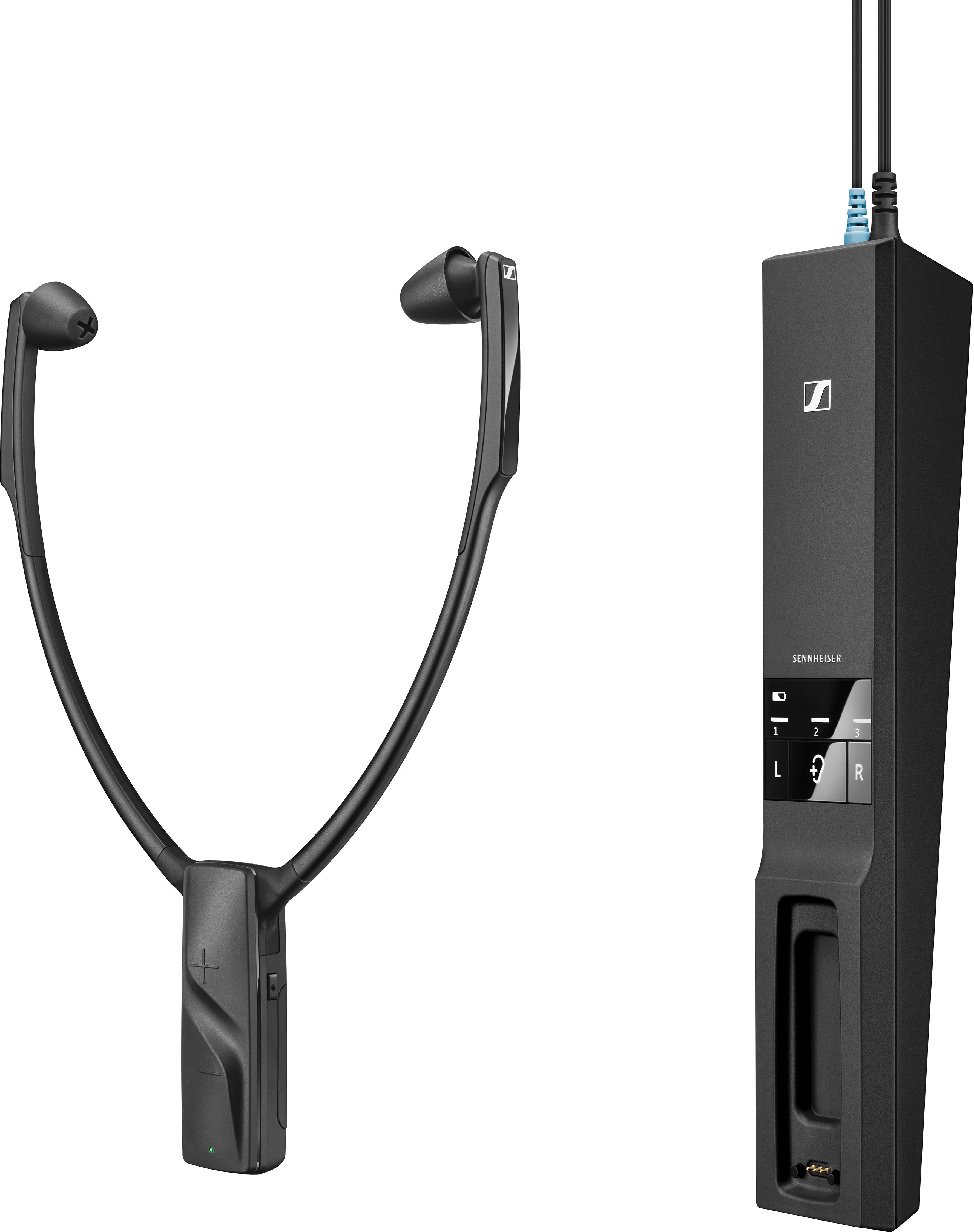 Angle. Sennheiser - RS 5200 Digital Wireless Headphone for TV Listening - Black.