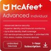 McAfee - McAfee+ Advanced Individual ID Theft Coverage, Monitoring, Privacy Protection & Security Software (1-Year Subscription) - Android, Apple iOS, Chrome, Mac OS, Windows [Digital]