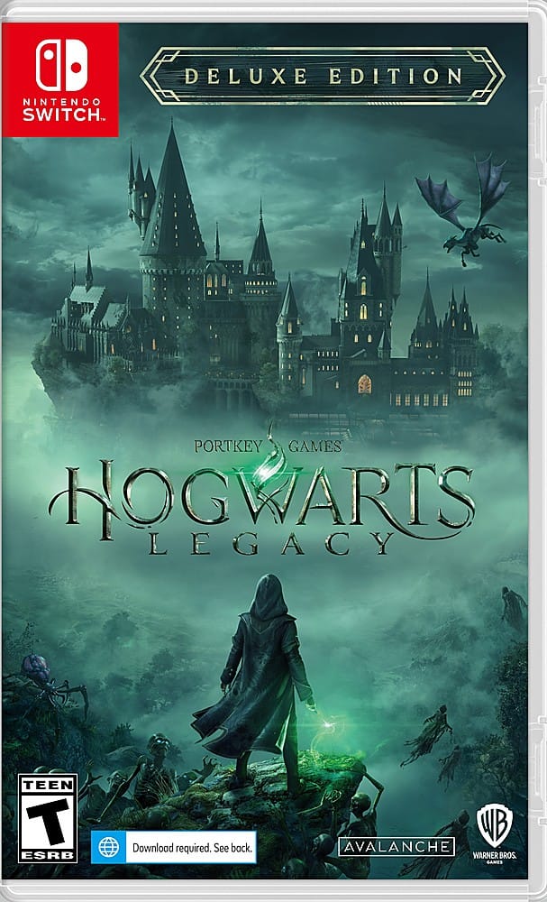 Best Buy: Hogwarts Legacy Deluxe Edition Nintendo Switch, Nintendo Switch –  OLED Model, Nintendo Switch Lite