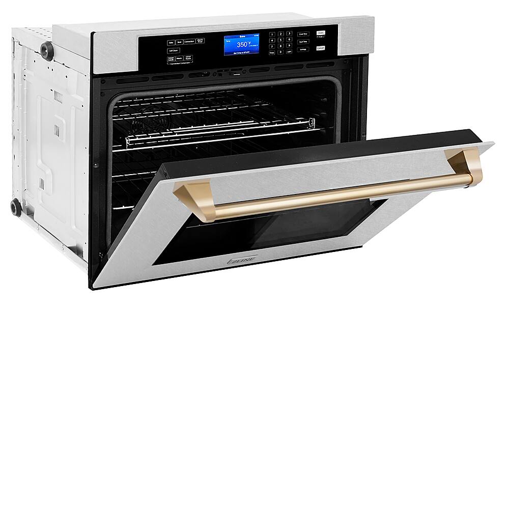 Best Buy ZLINE 30" Autograph Edition Single Wall Oven in Fingerprint Resistant Stainless Steel