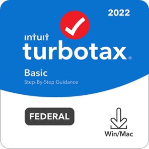 TurboTax - Basic 2022 Federal Only + E-file [Download] - Windows, Mac OS [Digital]