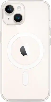 Alt View 1. Apple - iPhone 14 Case with MagSafe - Clear.