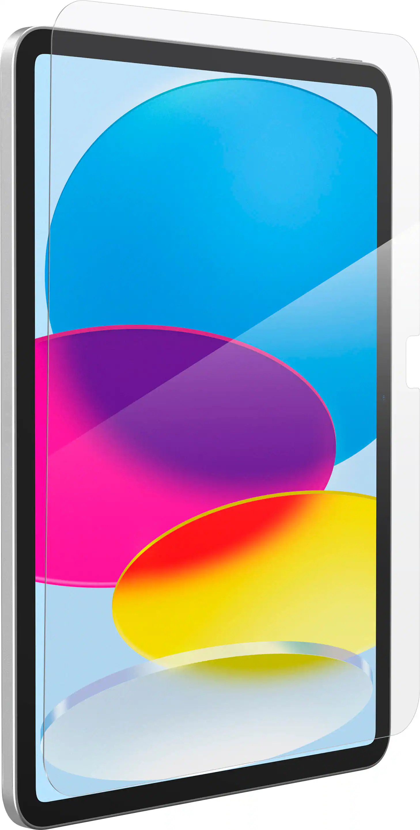 Front. ZAGG - InvisibleShield Glass Elite Screen Protector for Apple iPad 10.9" 10th Gen (2022) - Clear.