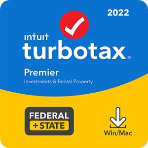 TurboTax - Premier 2022 Federal + E-file and State - Windows, Mac OS [Digital]