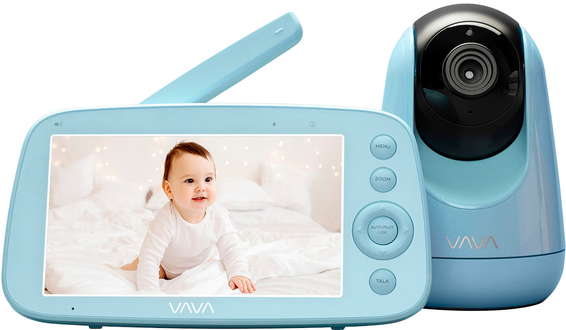 redaktionelle Simuler sikkert VAVA Baby Monitor 720P 5" HD Display Blue VA-IH006B - Best Buy