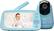 Front. VAVA - Baby Monitor 720P 5" HD Display - Blue.