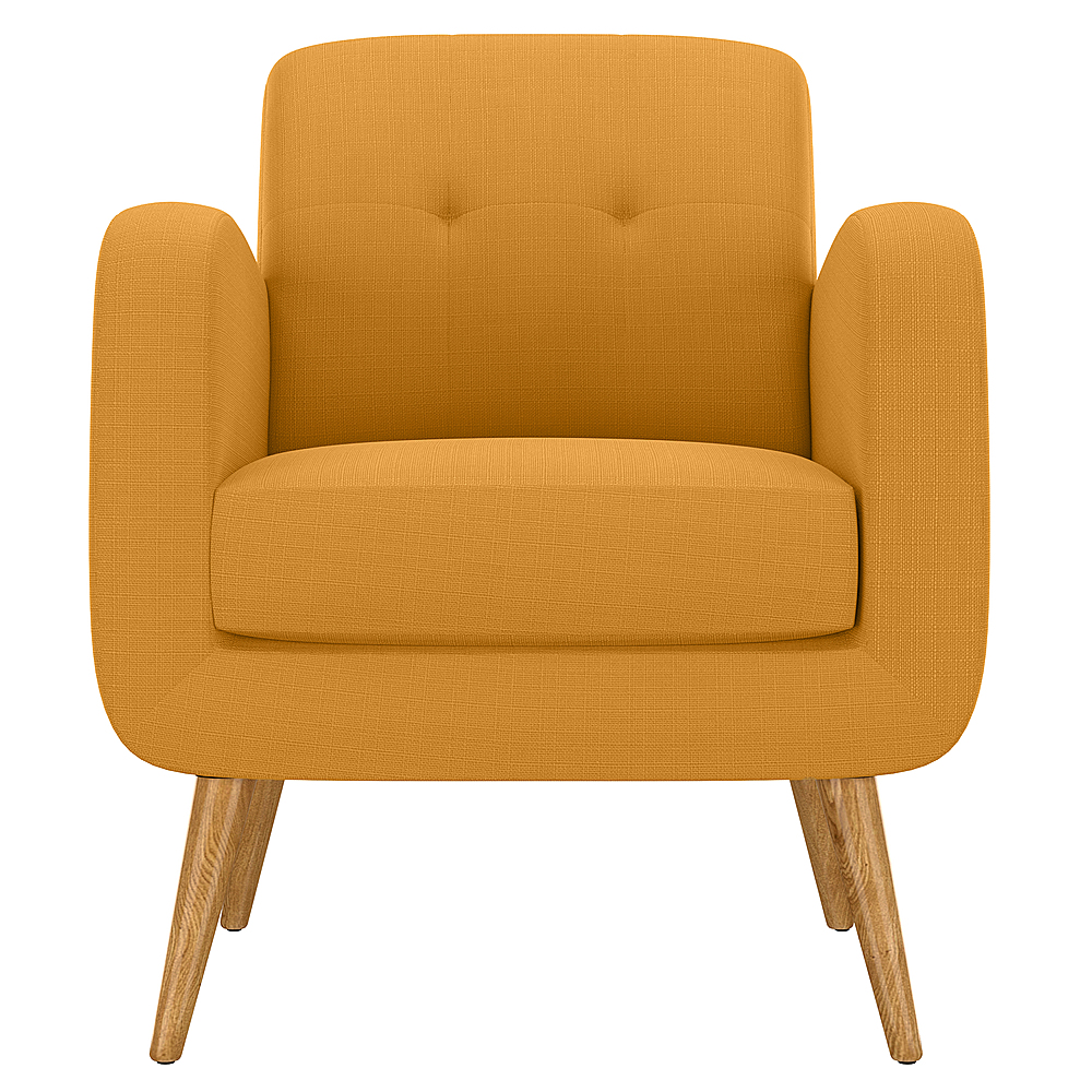 Best Buy Handy Living MidCentury Modern Linen Armchair with