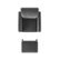 Alt View Zoom 12. Handy Living - Thoms Modern Low-Pile Velour Armchair and Ottoman - Dark Gray.