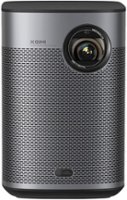 XGIMI - Halo+ 1080p HDR Smart Portable Projector with Harman Kardon Speaker, 2.5H Built-in Battery and Android TV - Silver - Front_Zoom