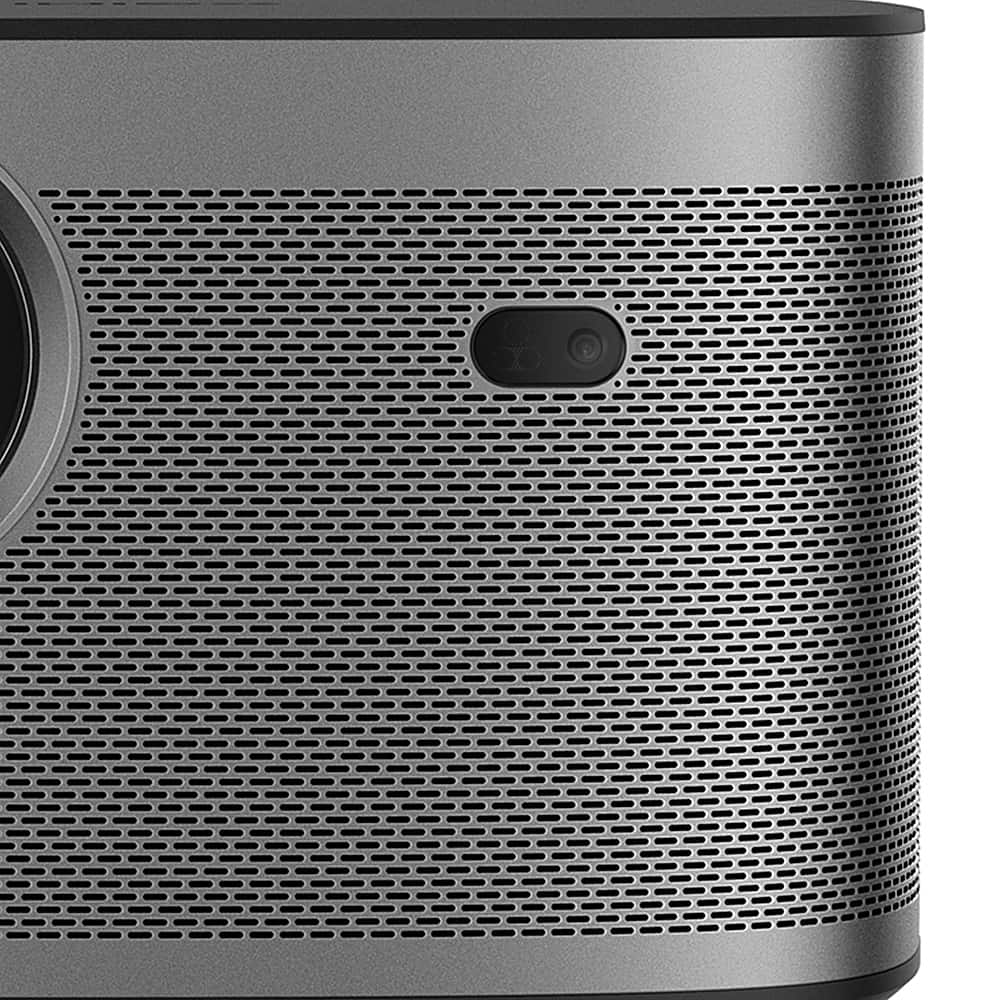 Alt View 17. XGIMI - Halo+ 1080p HDR Smart Portable Projector with Harman Kardon Speaker, 2.5H Built-in Battery and Android TV - Silver.