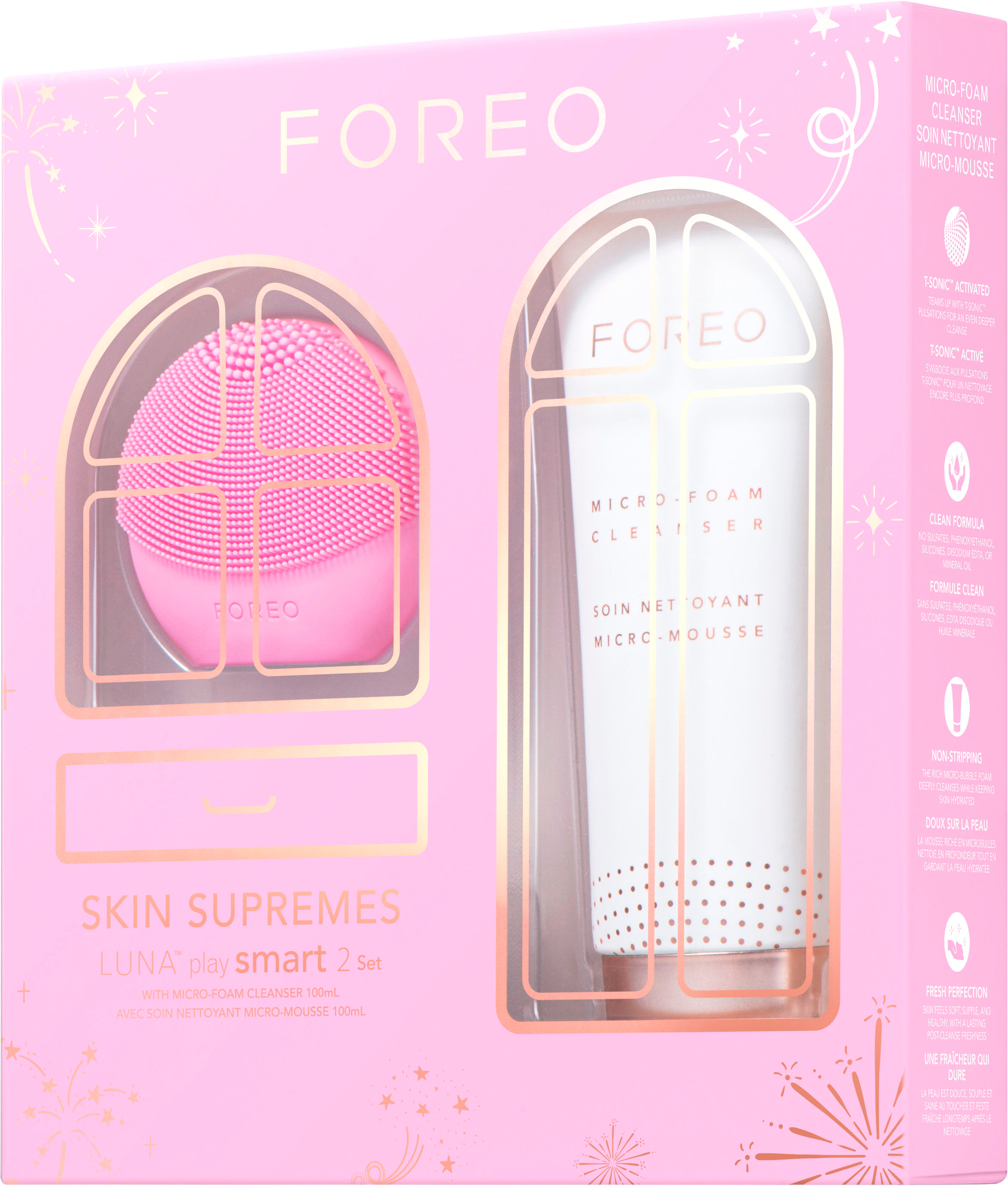 FOREO SKIN SUPREMES Collection: LUNA™ play smart 2 Set F1153 - Best Buy