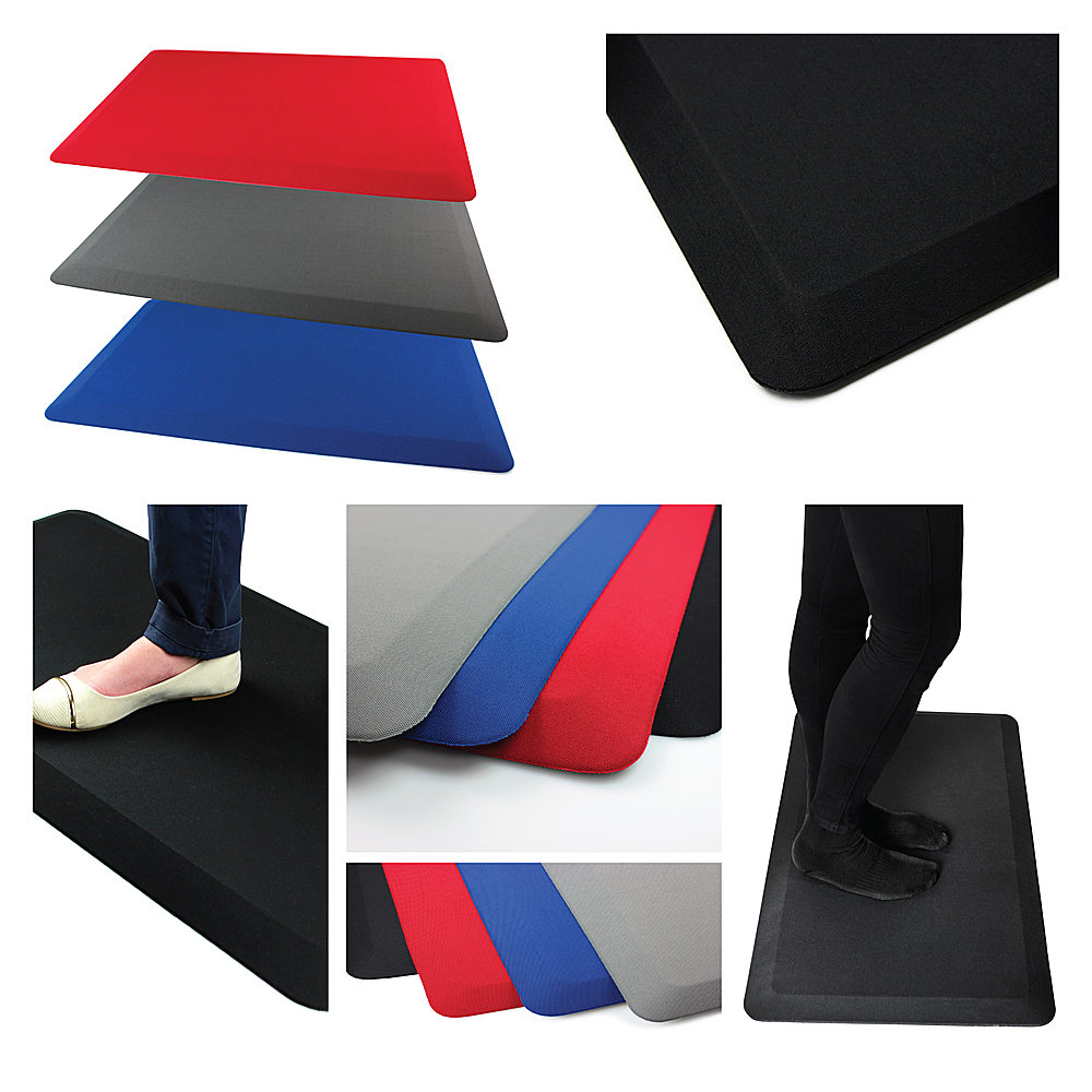 Floortex Black Standing Comfort Mat - 20 x 32